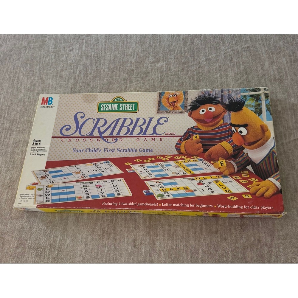 1992 Sesame Street‎ scrabble game